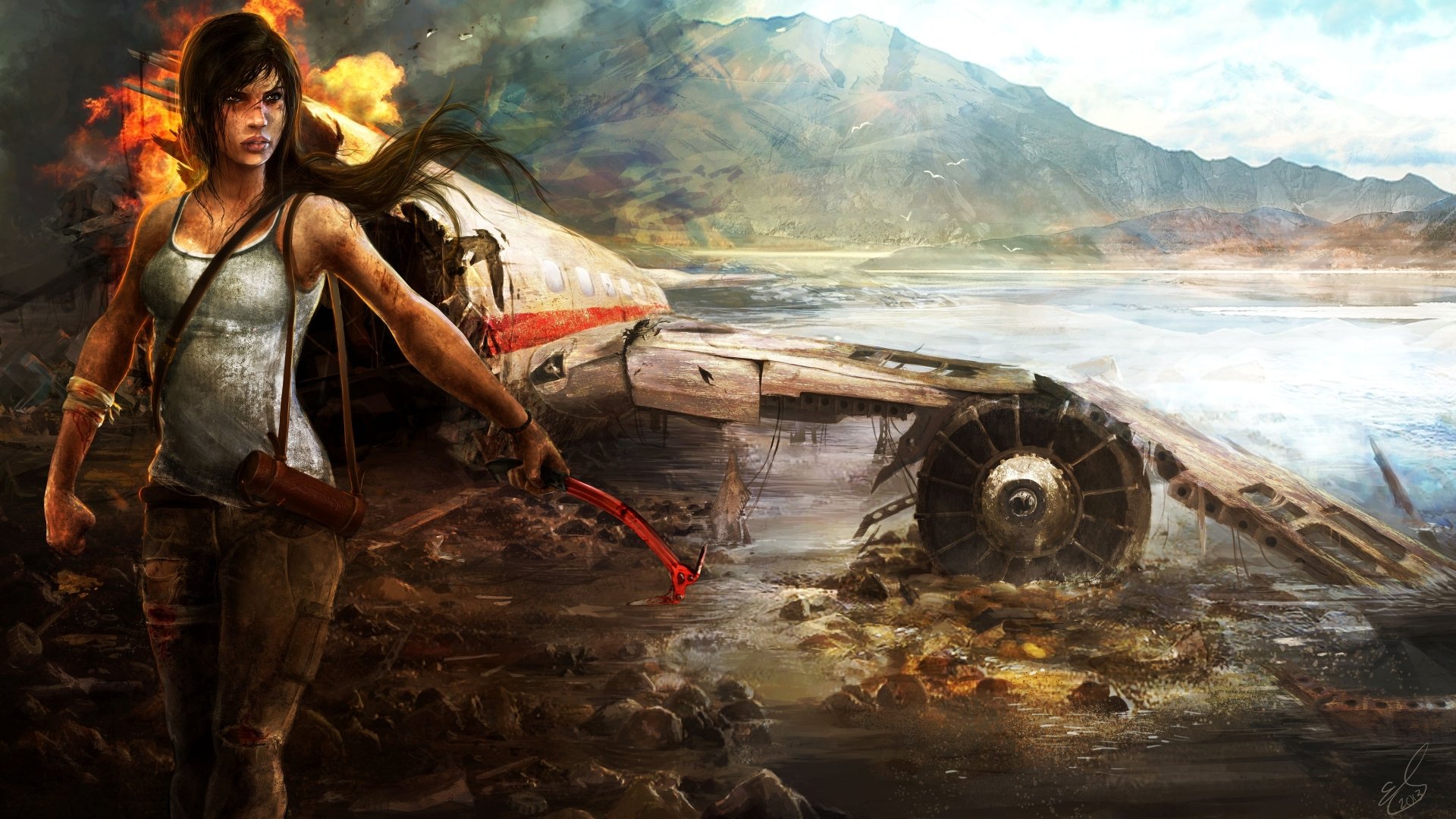 Download Video Game Tomb Raider 4k Ultra HD Wallpaper | 6200x3488 ... — free download