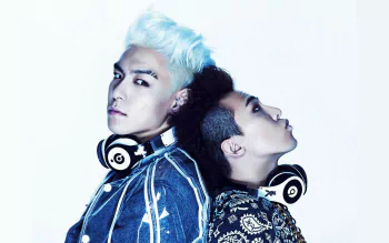 HD Wallpaper of G-Dragon & T.O.P from Bigbang by YG entertainment