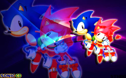 Amy Rose Sonic the Hedgehog video game Sonic CD HD Desktop Wallpaper | Background Image