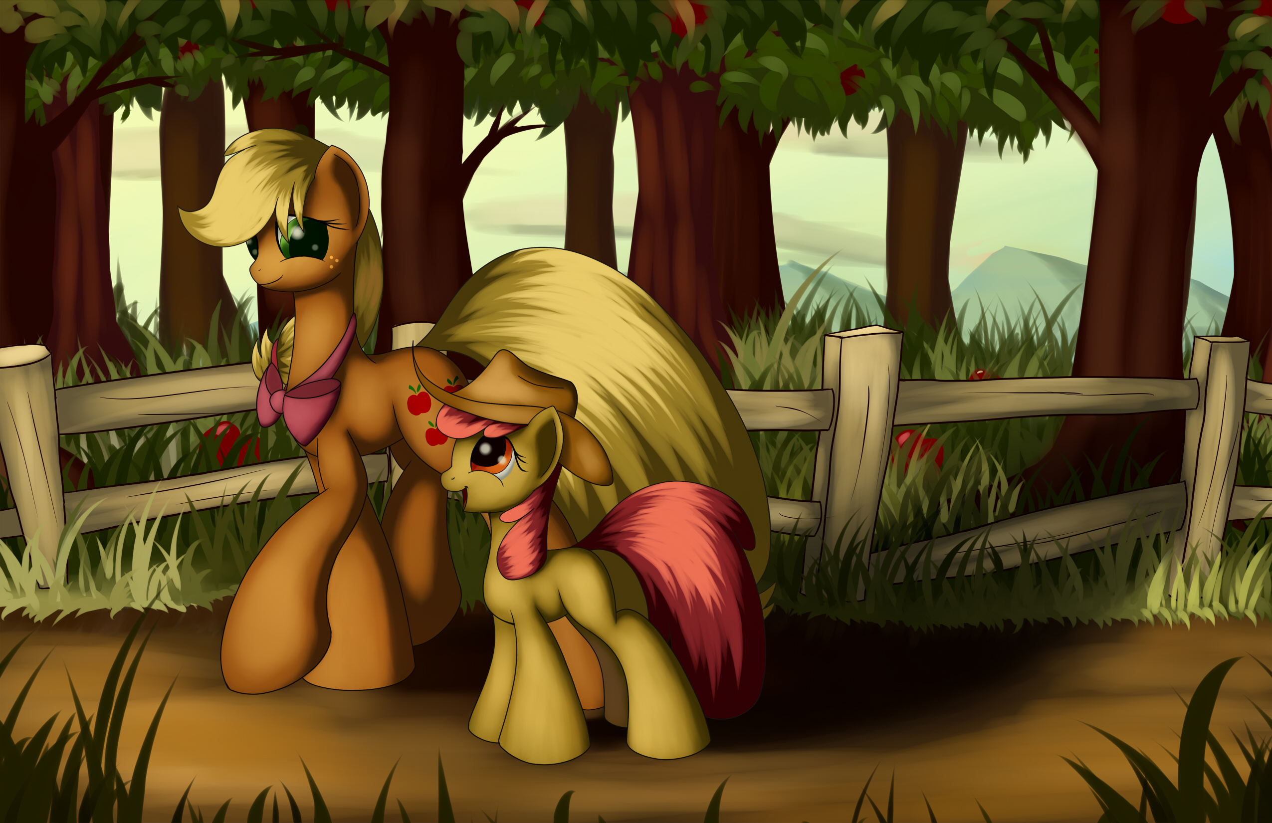 My Little Pony: Friendship is Magic HD Wallpaper by Grennadder