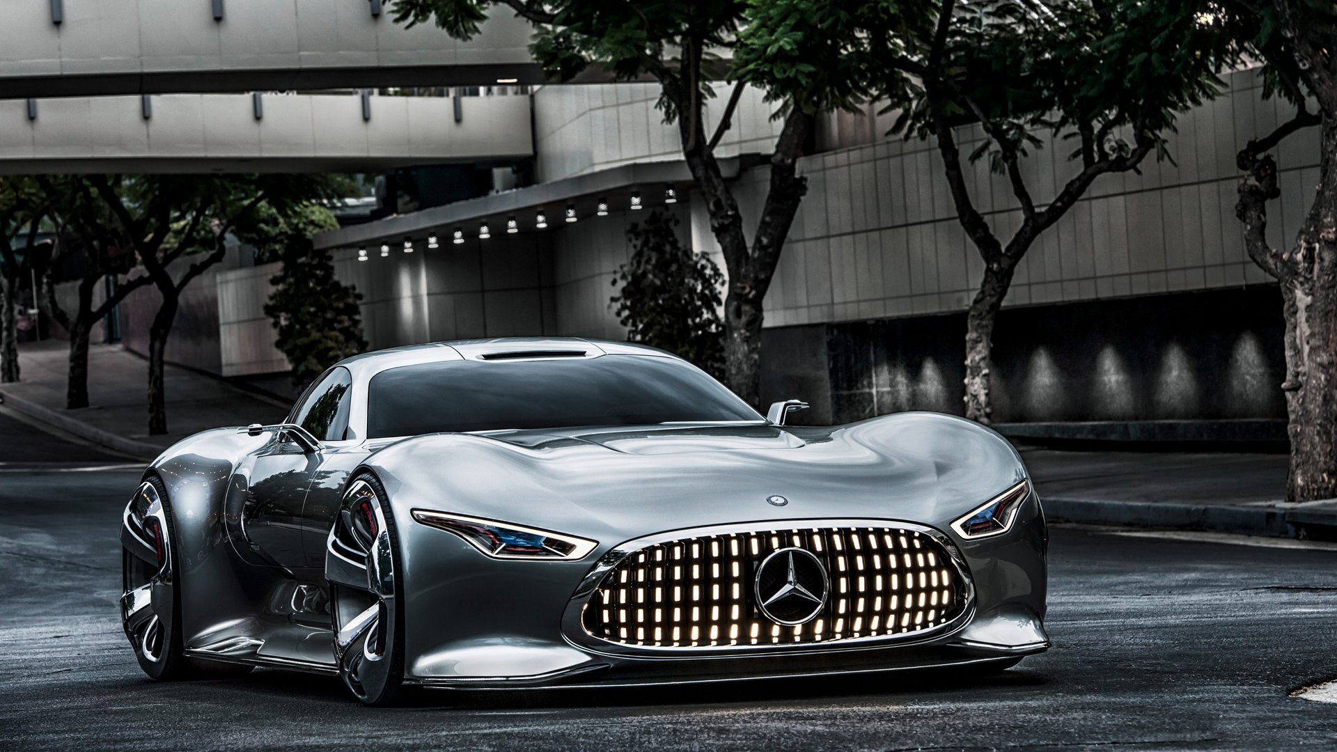 Download Mercedes Vehicle Mercedes-Benz AMG Vision Gran Turismo  HD Wallpaper