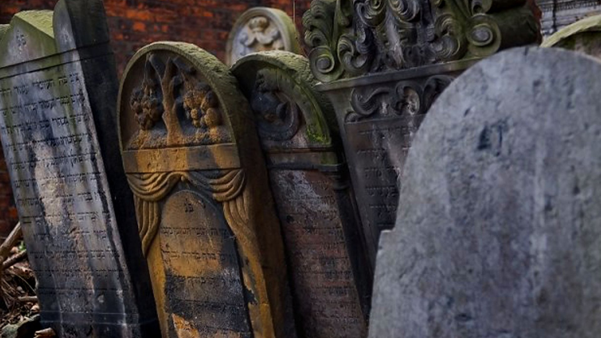 Download Headstone Religious Cemetery HD Wallpaper