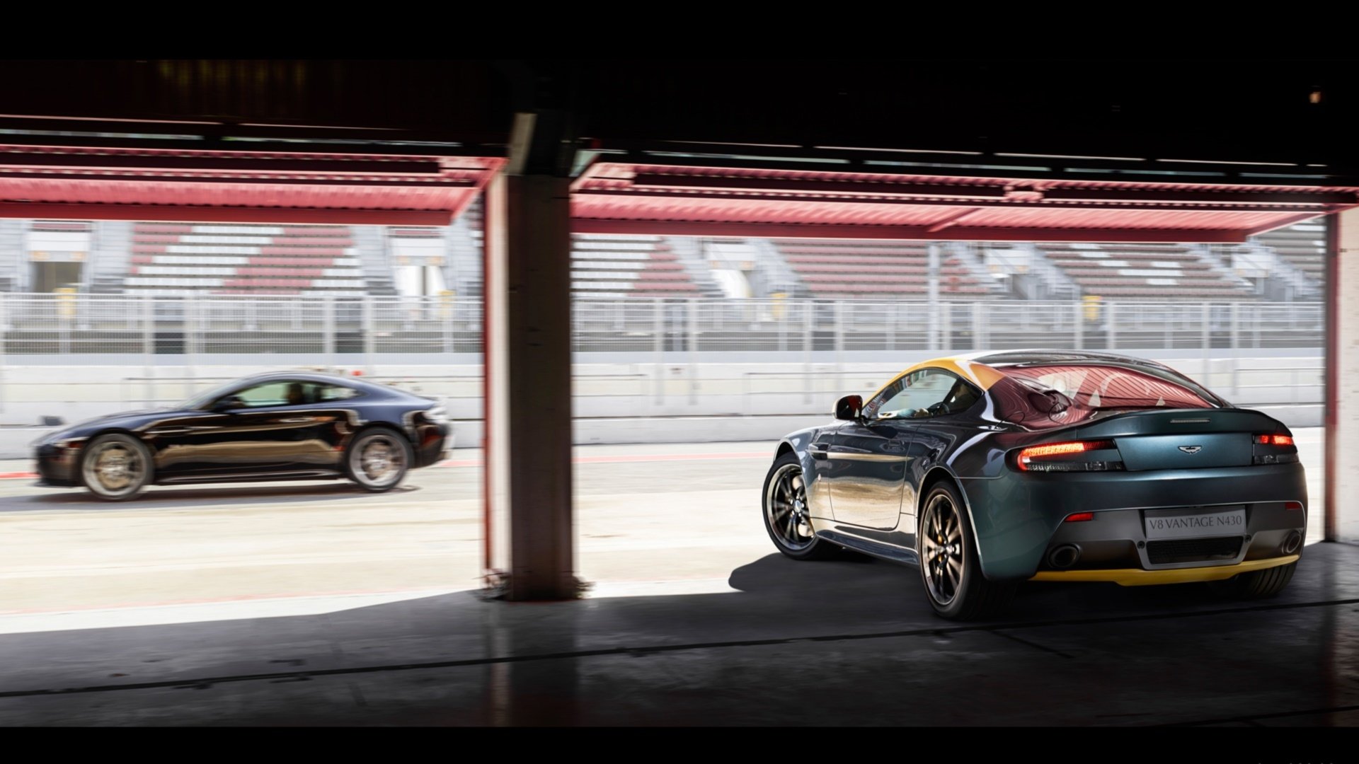 Download Vehicle 2015 Aston Martin V8 Vantage N430  HD Wallpaper