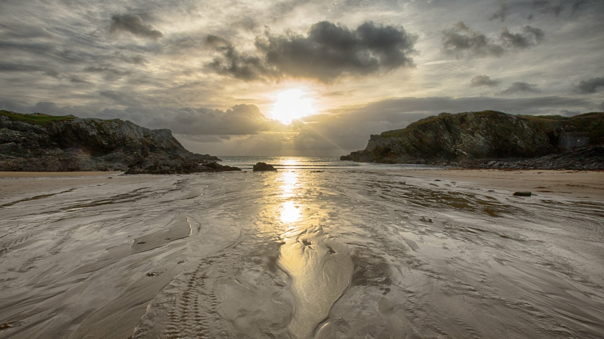 Download Ocean Sea Beach Nature Sunset 4k Ultra HD Wallpaper ...