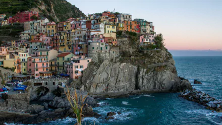 grece man made Manarola HD Desktop Wallpaper | Background Image
