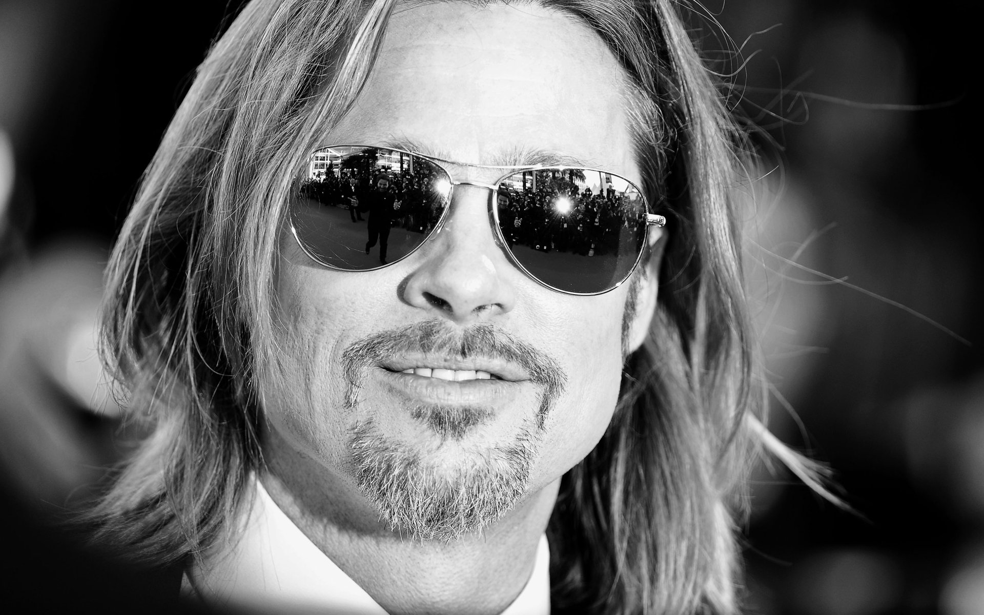 Download American Actor Celebrity Brad Pitt HD Wallpaper