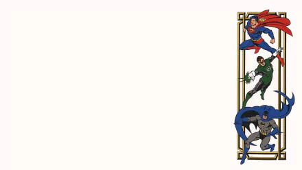 Comic Super Friends HD Desktop Wallpaper | Background Image