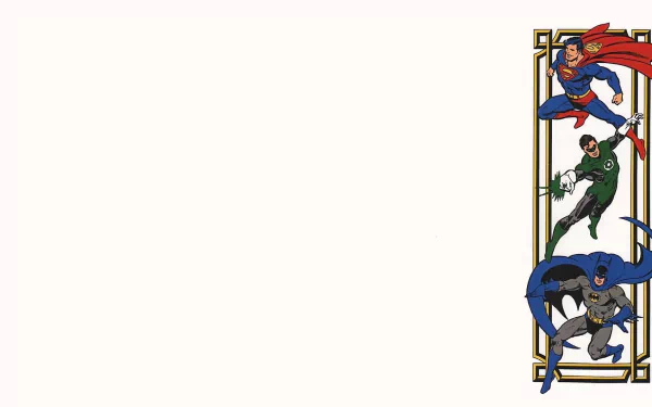 Comic Super Friends HD Desktop Wallpaper | Background Image