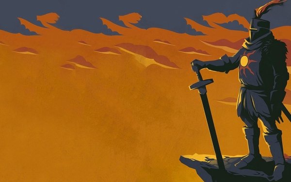 Video Game Dark Souls Knight Warrior of Sunlight HD Wallpaper | Background Image