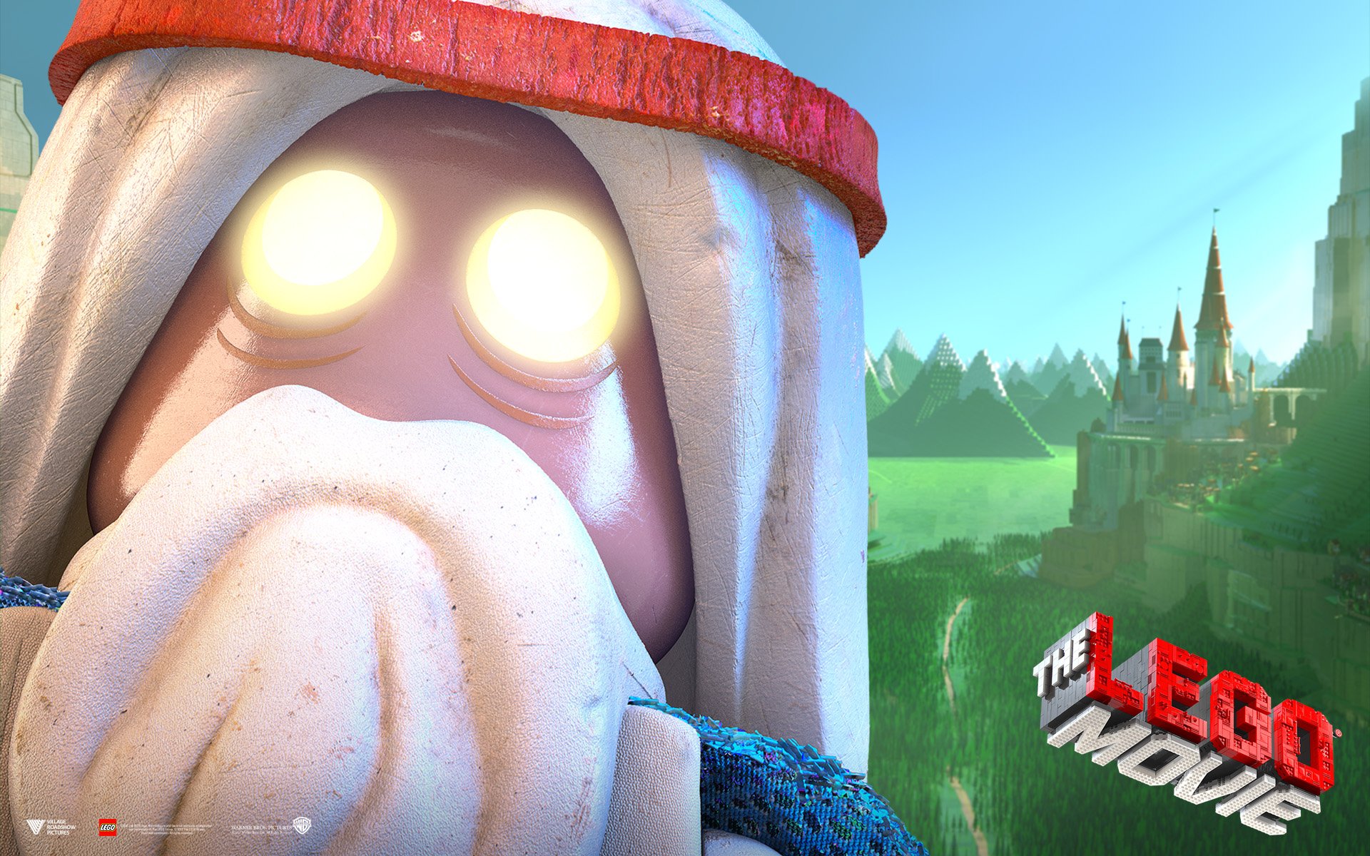 Download Logo Text Lego Vitruvius (Lego Movie) Movie The Lego Movie HD Wallpaper