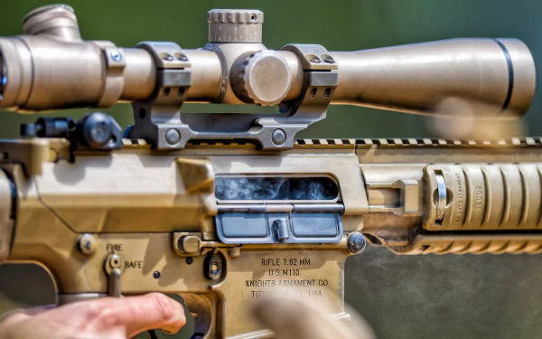 man made assault rifle HD Desktop Wallpaper | Background Image