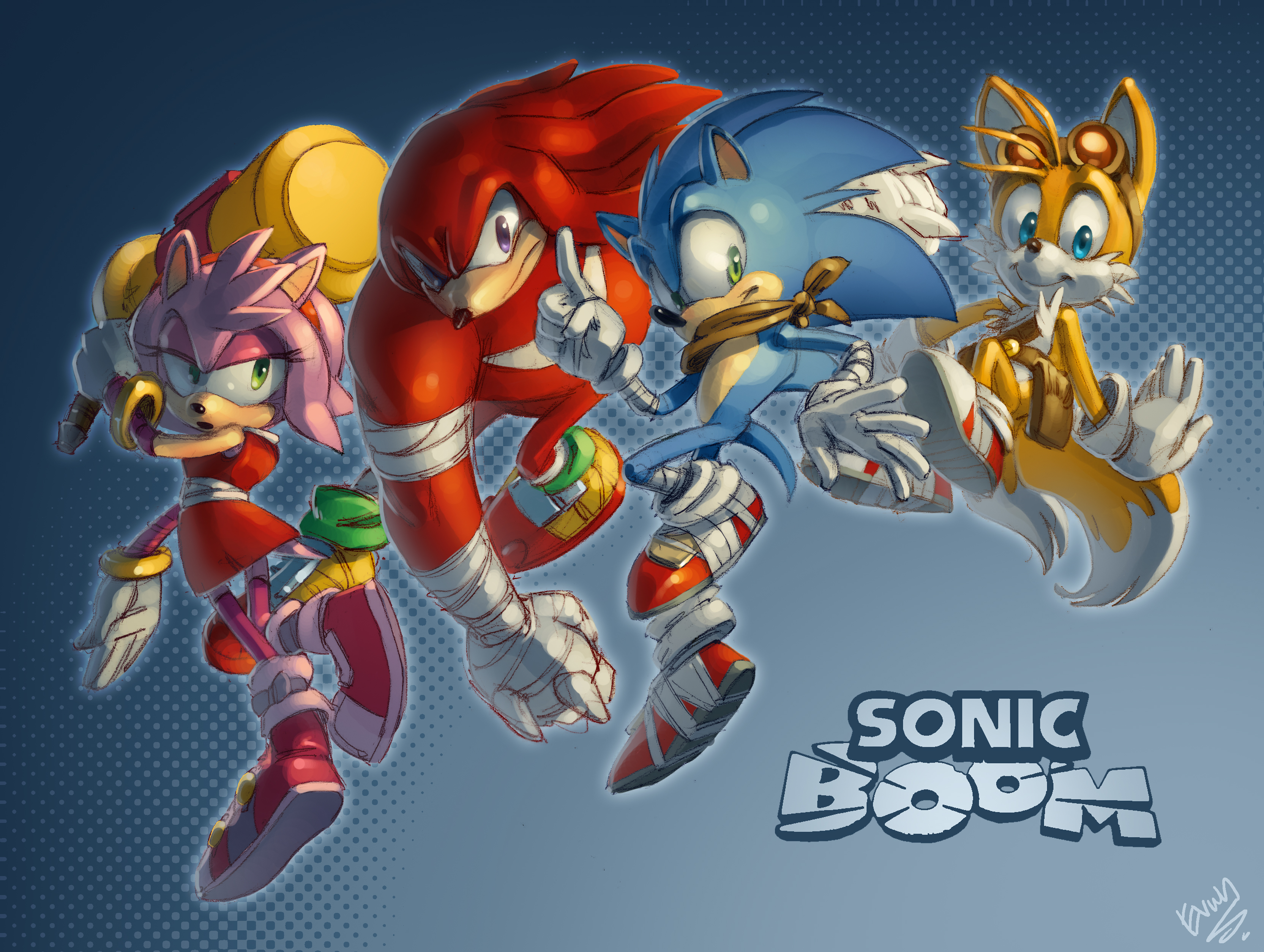 Sonic Boom: Desenho