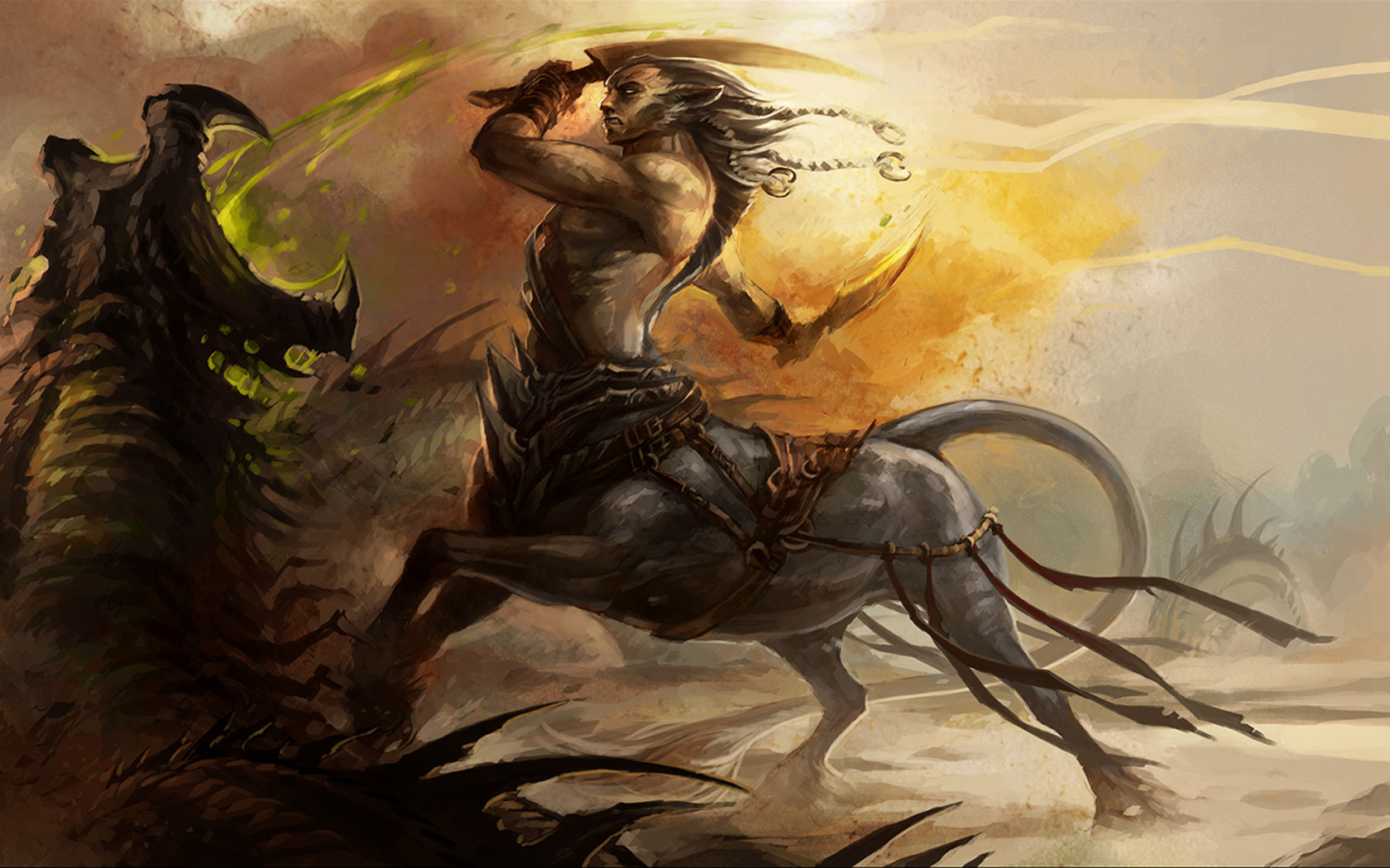 Download free Half Man Half Horse Mythical Creature Wallpaper -  MrWallpaper.com