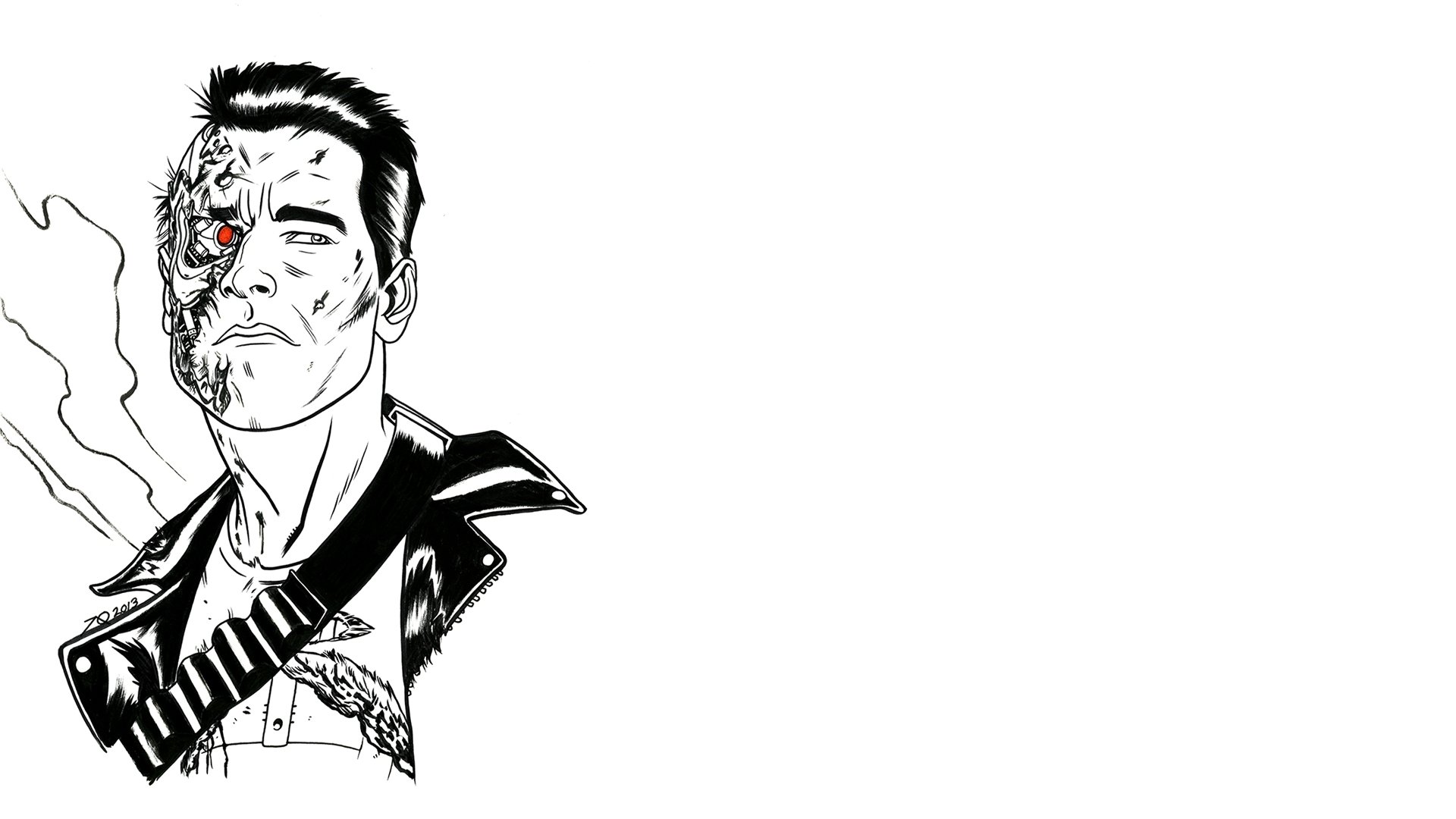 Download Sci Fi Terminator HD Wallpaper