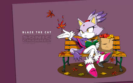 Sonic Channel Blaze the Cat video game Sonic the Hedgehog HD Desktop Wallpaper | Background Image