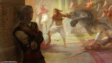 video game The Witcher HD Desktop Wallpaper | Background Image