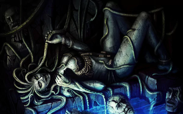 fantasy medusa HD Desktop Wallpaper | Background Image