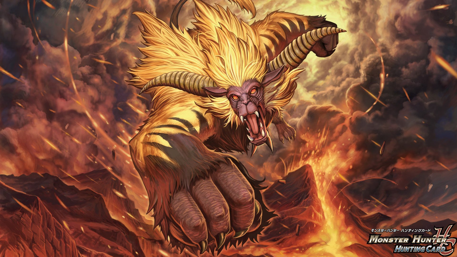 Rajang Roars: HD Wallpaper From Monster Hunter