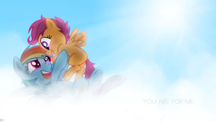 My Little Pony Scootaloo (My Little Pony) Rainbow Dash TV Show My Little Pony: Friendship Is Magic HD Desktop Wallpaper | Background Image