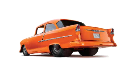 orange car vehicle Chevrolet Bel Air HD Desktop Wallpaper | Background Image