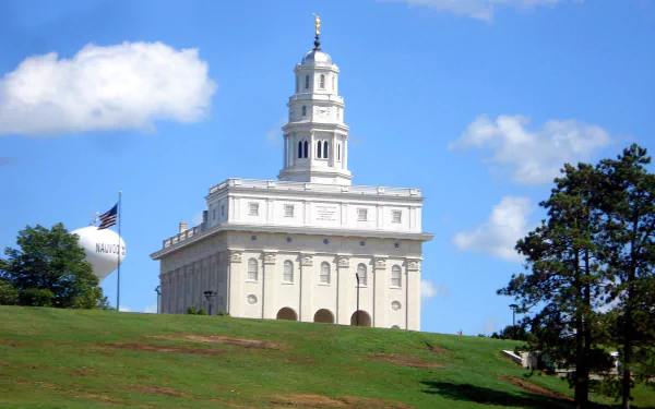 religious Nauvoo Temple HD Desktop Wallpaper | Background Image