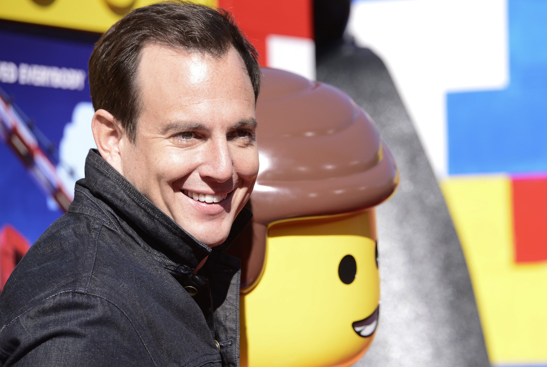 Download Movie Lego The Lego Movie Emmet (The Lego Movie) Celebrity Will Arnett HD Wallpaper