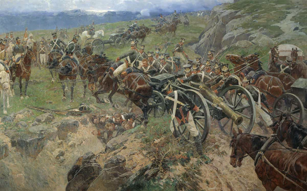 military The Battle of Borodino HD Desktop Wallpaper | Background Image