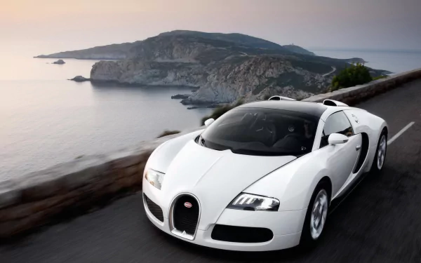 supercar white car car Bugatti Veyron Bugatti vehicle Bugatti Veyron 16.4 Grand Sport HD Desktop Wallpaper | Background Image