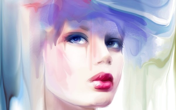 Women Artistic Face Vector HD Wallpaper | Background Image