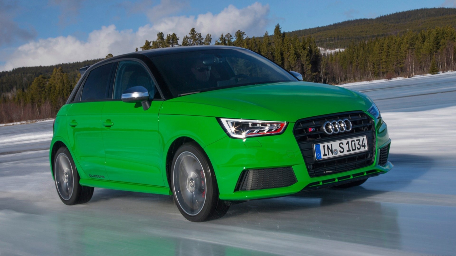 Download Vehicle Audi S1 Sportback HD Wallpaper