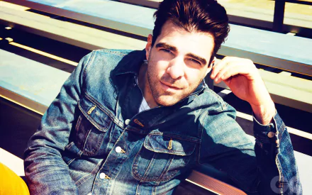 American actor Celebrity Zachary Quinto HD Desktop Wallpaper | Background Image
