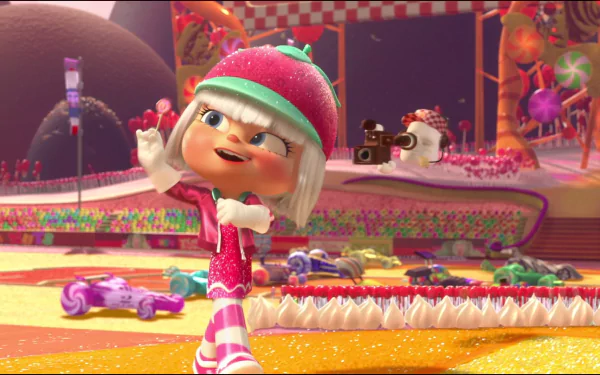 Taffyta Muttonfudge movie Wreck-It Ralph HD Desktop Wallpaper | Background Image
