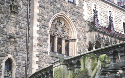 man made Moszna Castle HD Desktop Wallpaper | Background Image