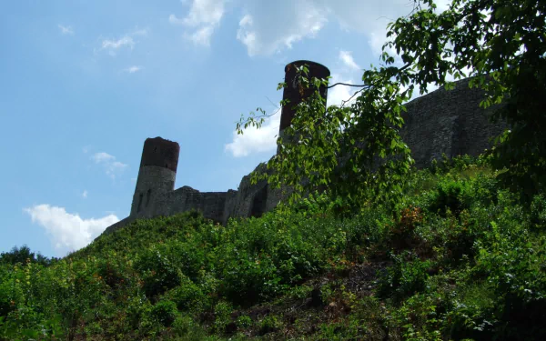 man made Checiny Castle HD Desktop Wallpaper | Background Image