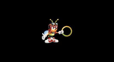 Charmy Bee video game Knuckles' Chaotix HD Desktop Wallpaper | Background Image