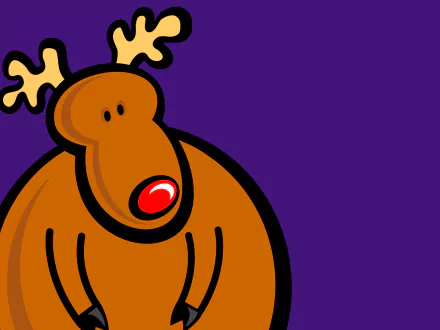 Rudolph The Red-nosed Reindeer deer holiday Christmas HD Desktop Wallpaper | Background Image