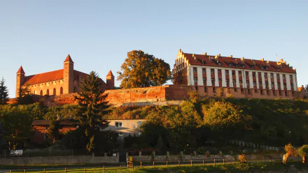 man made Gniew Castle HD Desktop Wallpaper | Background Image