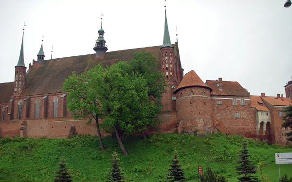 religious Frombork Cathedral HD Desktop Wallpaper | Background Image