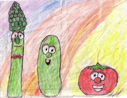 TV Show VeggieTales HD Desktop Wallpaper | Background Image