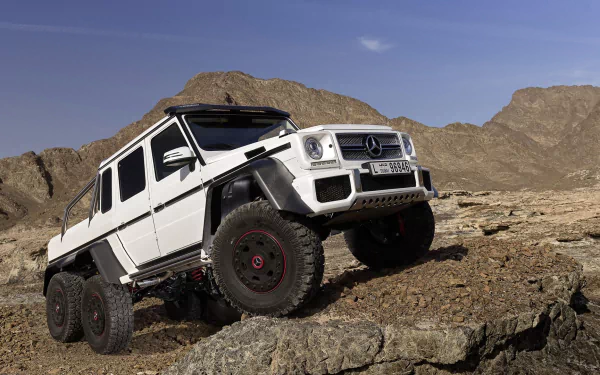 vehicle Mercedes-Benz G63 AMG 6x6 HD Desktop Wallpaper | Background Image