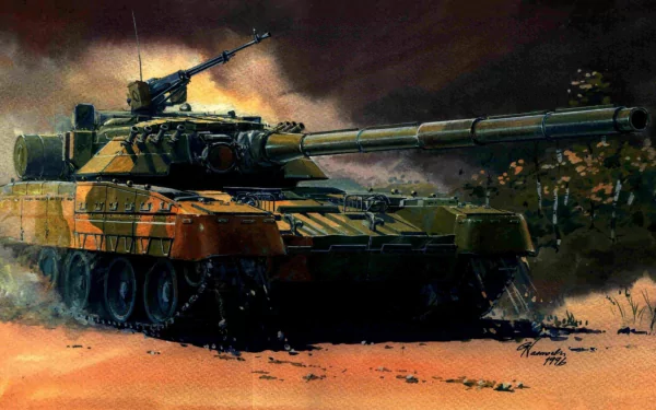 tank military T-80 HD Desktop Wallpaper | Background Image