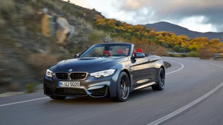 vehicle 2015 BMW M4 Cabrio HD Desktop Wallpaper | Background Image