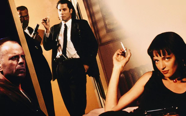 movie Pulp Fiction HD Desktop Wallpaper | Background Image
