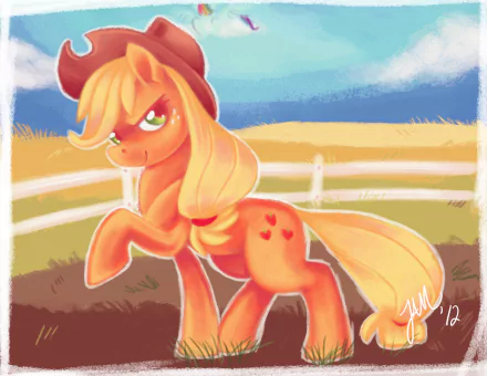 Applejack (My Little Pony) TV Show My Little Pony: Friendship Is Magic HD Desktop Wallpaper | Background Image