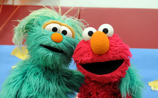 TV Show Sesame Street Elmo (Sesame Street) HD Desktop Wallpaper | Background Image