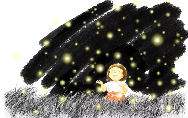 Anime Grave of the Fireflies HD Desktop Wallpaper | Background Image