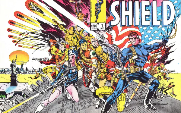 Comic nick fury, agent of S.H.I.E.L.D. HD Desktop Wallpaper | Background Image