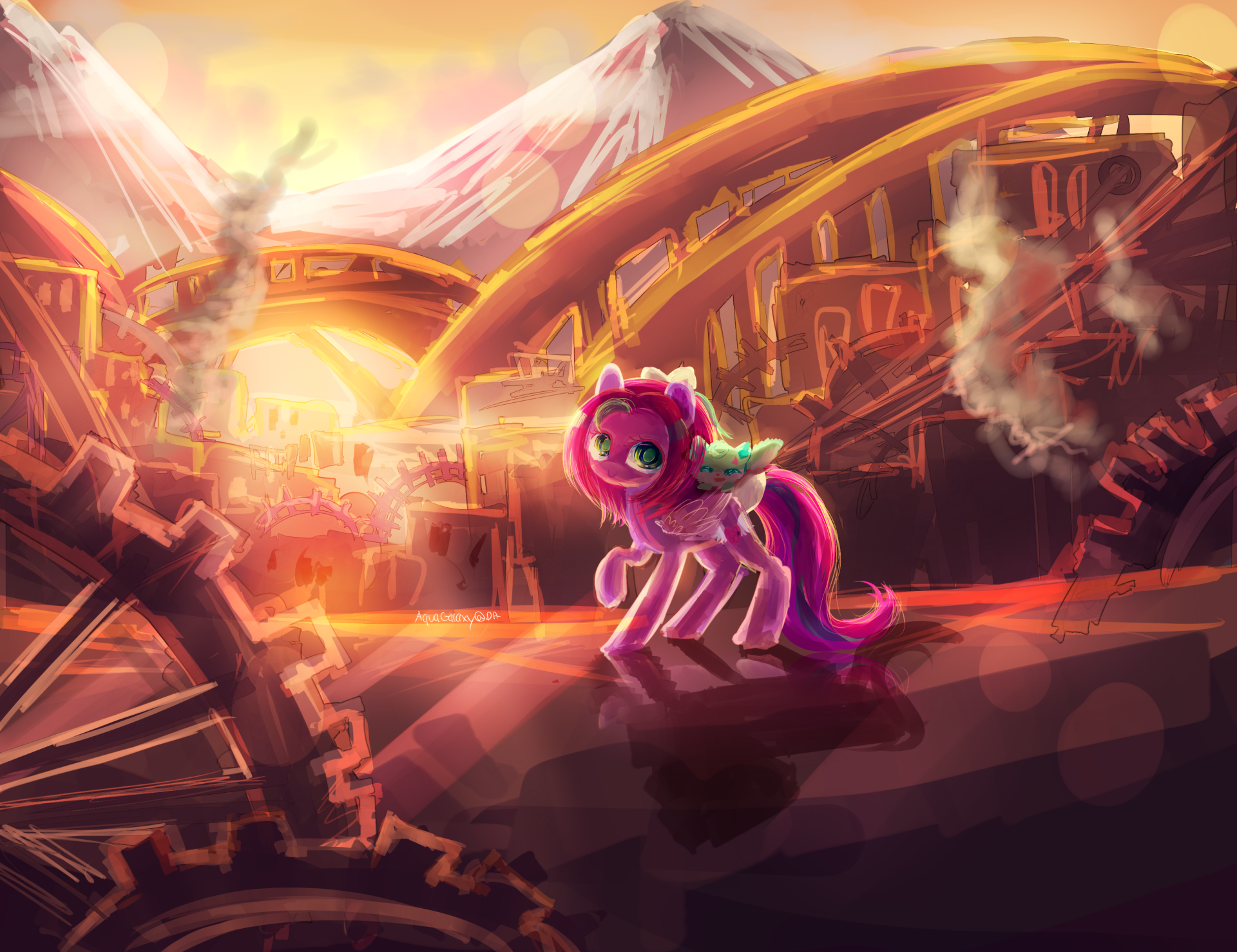 my little pony magical background