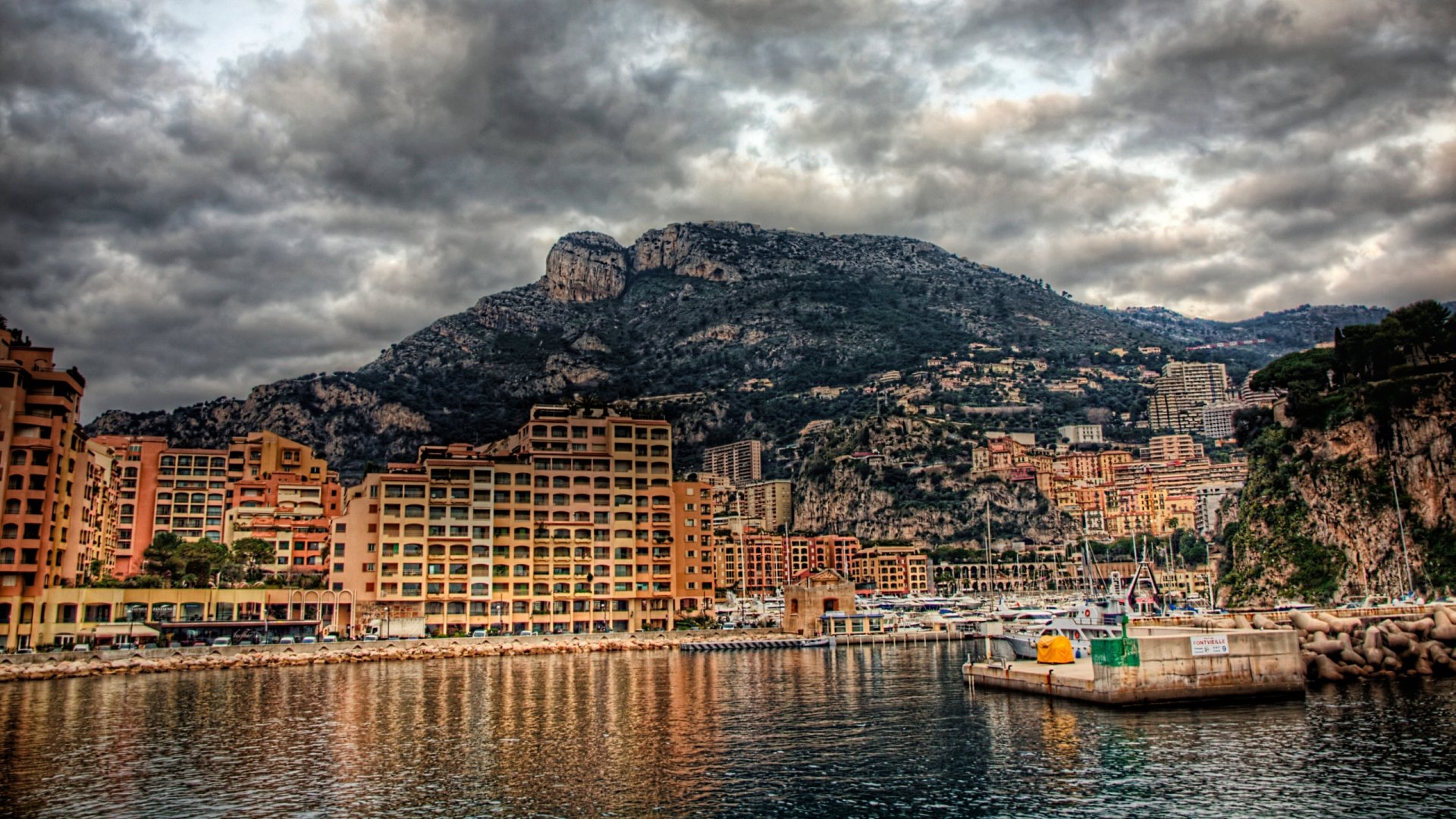 Download Man Made Fontvieille HD Wallpaper