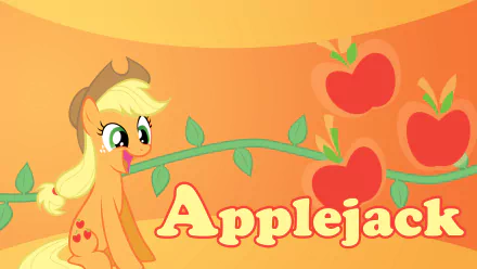 Applejack (My Little Pony) TV Show My Little Pony: Friendship Is Magic HD Desktop Wallpaper | Background Image